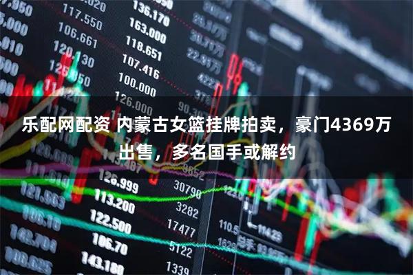 乐配网配资 内蒙古女篮挂牌拍卖，豪门4369万出售，多名国手或解约