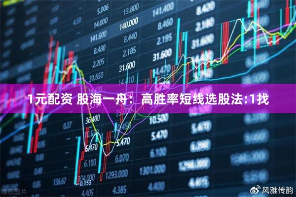 1元配资 股海一舟:高胜率短线选股法:1找