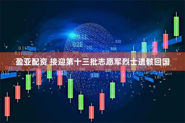 盈亚配资 接迎第十三批志愿军烈士遗骸回国